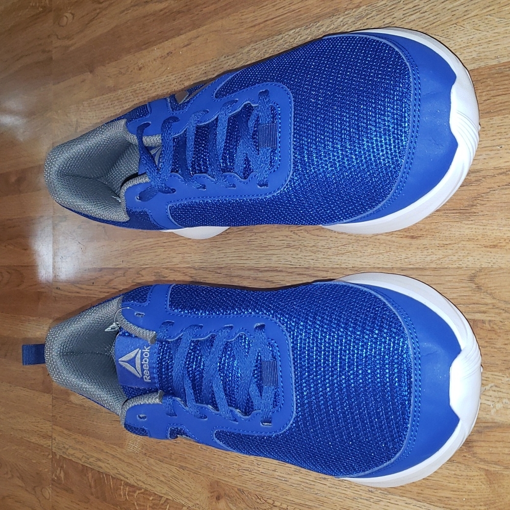 Reebok Quick Motion Running Shoe Cobalt Blue Gray White 9 nwob - Picture 5 of 12